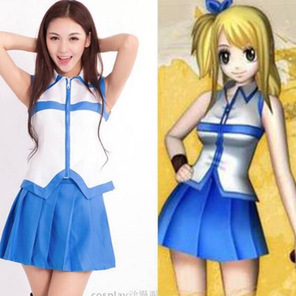 97001 Fairy Tail Lucy Cosplay Costume