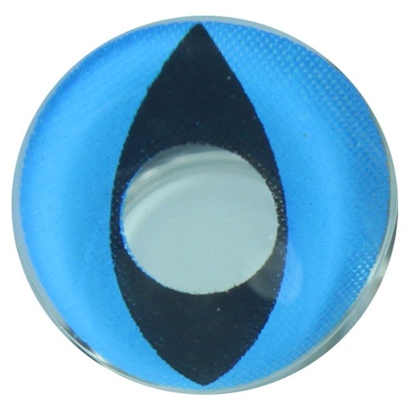 COSTUME COLOR LENS DUEBA COSPLAY LENS BLUE CAT EYES HALLOWEEN CONTACT LENS