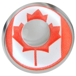 COSTUME COLOR LENS DUEBA COSPLAY LENS RED MAPLE CANADA HALLOWEEN CONTACT LENS
