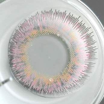 COSTUME COLOR LENS DUEBA GLAMOUR PINK CONTACT LENS