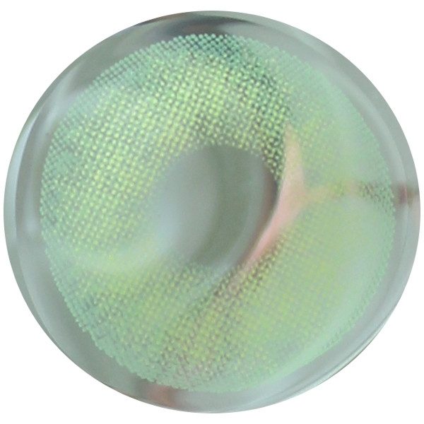 COSTUME COLOR LENS DUEBA PITCHY GREEN CONTACT LENS