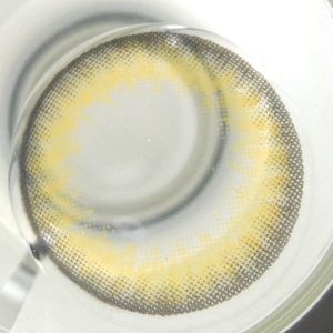 COSTUME COLOR LENS DUEBA PURE YELLOW BROWN CONTACT LENS