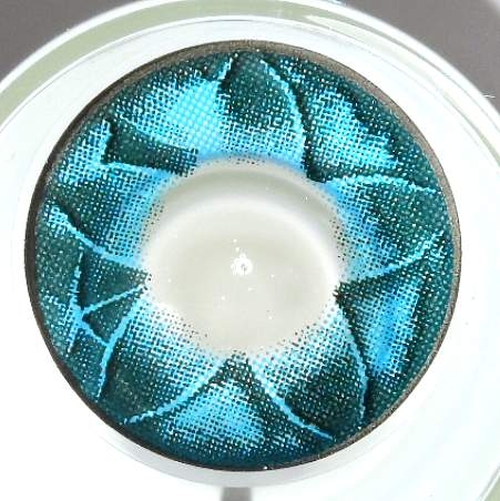 COSTUME COLOR LENS GEO FAIRY OF WATER BLUE WH-A52 BLUE CONTACT LENS