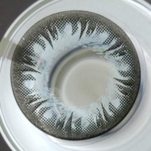 COSTUME COLOR LENS GEO FLOWER BLANKET GRAY WFL-A75 GRAY CONTACT LENS