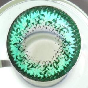 COSTUME COLOR LENS GEO FLOWER CARNATION GREEN WFL-A43 GREEN CONTACT LENS