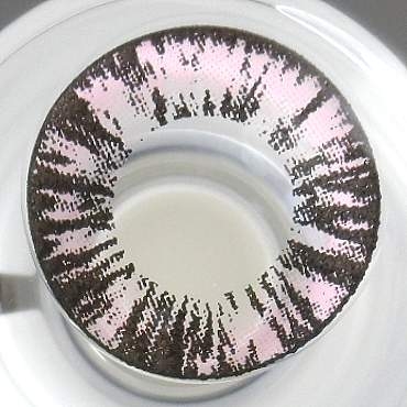 COSTUME COLOR LENS GEO XTRA FOREST WT-B67 PINK CONTACT LENS